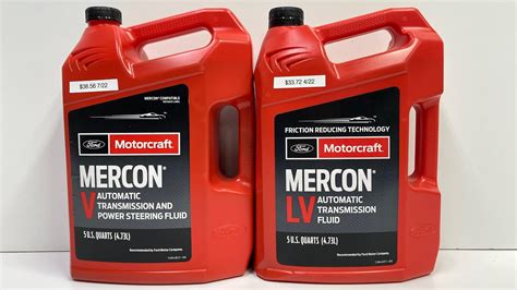 mercon lv viscosity|ford mercon Lv equivalent.